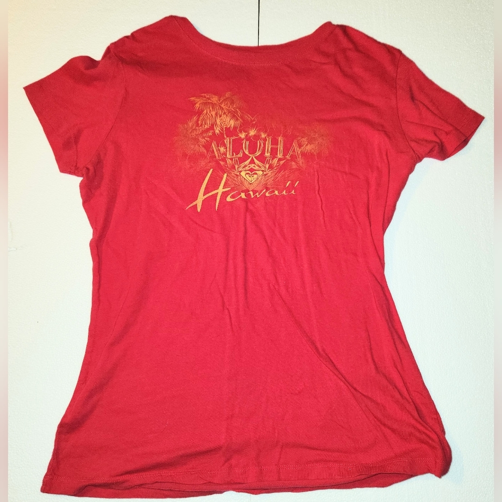 Hot pink Roxy Aloha Hawaii XL T-shirt